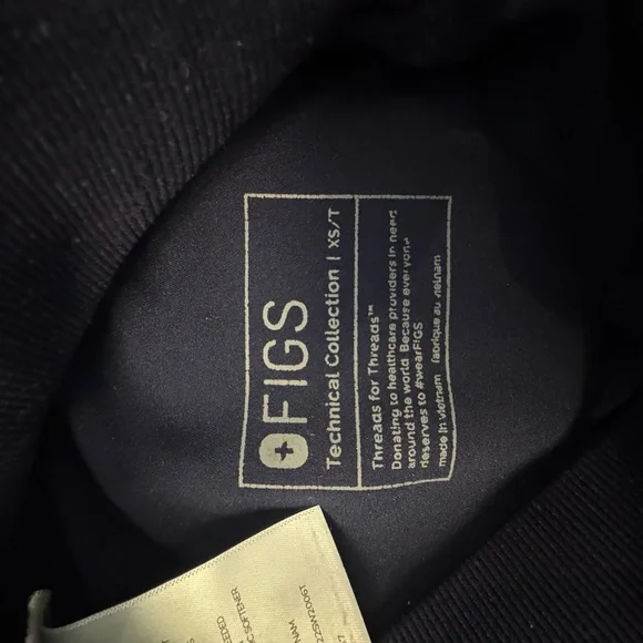 FIGS Women’s Navy Zamora™ Maternity - Tall Jogger Scrub Pants - XS - Tall / Navy - Picture 4 of 4